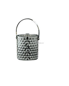 Elegante Cubitera Metálica con Tapa y Pinzas, Perfecta para Accesorios de Cocina Moderna, Bar y Esenciales para Servir en Fiestas - Product Image 3