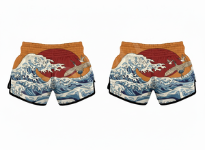 Shorts de Muay Thai professionnels sur mesure, résistants, pour hommes, 100% polyester satiné, pour entraînement de kickboxing et arts martiaux - Product Image 4