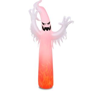 12 Feet Halloween Inflatable Outdoor Holiday Yard Decoration with Built-In Features - Product Image 2