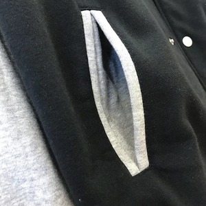 Premium Quality Custom Pattern Men Embroidery Varsity Jackets / 2 Side Custom Pocket College Baseball jacket for men - Product Image 4