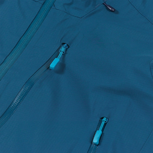 Chaquetas Transpirables para Exteriores, Chaqueta Soft Shell Personalizada con Capucha, Cortavientos Unisex Azul Tinta - Product Image 4