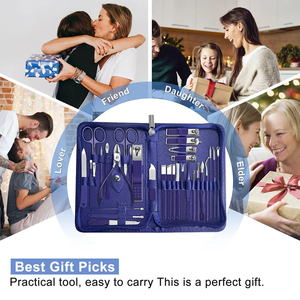 2026 Customized New Stainless Steel <b>Nail</b> Cuticle Remover Spoon Pusher Dual Ended Manicure Pedicure Tool Kit - Product Image 6