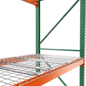 Support de palette en forme de larme de précision Système d'entrepôt en acier robuste à 5 couches avec rayonnage réglable - Product Image 1