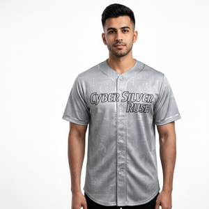 Maillot de baseball de haute qualité avec design par sublimation, adapté aux équipes, clubs et marques - Product Image 1