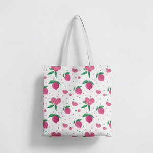 กระเป๋าผ้าฝ้ายมินิมอล ตะเข็บแข็งแรง สายสะพายยาว กระเป๋าพกพาใช้ได้ทุกวัน น้ำหนักเบา ใช้ได้ทุกวัน - Product Image 2