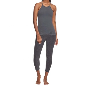 Summer Season Fitness Yoga Pant Women High Waisted Workout <b>Leggings</b> <b>Pockets</b> Power Flex Athletic Capris Tights Spandex/Polyester - Product Image 3