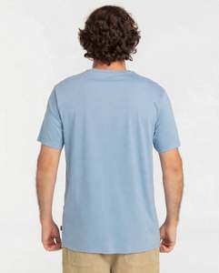 Camisetas SPINE CRAFT para Hombre, Corte Regular, 100% Algodón, Cuello Redondo, Manga Corta, Color Sólido, Tejido de Punto Jersey, Ecológicas, de Secado Rápido - Product Image 3