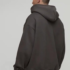 Conjunto Deportivo Holgado Personalizado para Hombres y Niños, de Algodón de Alta Calidad, con Sudadera con Cremallera y Pantalones Acampanados - Product Image 3