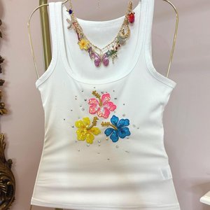 Little <b>Fly</b> Bird Wholesale Hip Hop Street 100% Cotton T-shirts Towel Embroidery Cotton Leisure Oversize Tees - Product Image 2