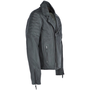 Chaqueta de Cuero con Pelo de Vaca para Hombre, de la Mejor Calidad, Casual, para Otoño e Invierno, Talla Grande, a la Moda - Product Image 2