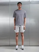 Shorts cargo pour hommes en gros, légers, en nylon extensible, tactiques, avec taille élastique et poches cargo