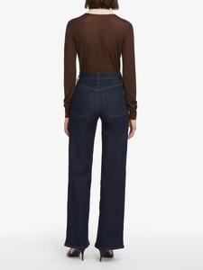 Pantalones Jogger de Forro Polar Transpirable para Mujer, Corte Holgado, con Logotipo Personalizado, Cintura Media, Diseño Casual de Frente Plano para Invierno, Teñido Liso - Product Image 4