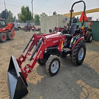 Trattore Agricolo Usato Solis 3200V 2WD con Caricatore Frontale per Fattoria e Ranch