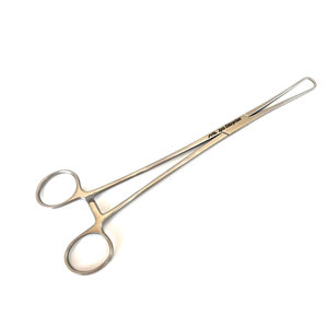 10 Inch Stainless Steel Surgical Medical Veterinary Instruments Reusable Autoclavable <b>Precision</b> Manual Grasping <b>Tool</b> CE - Product Image 4