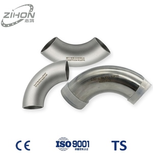 Gomito in Acciaio Inossidabile UNS S31803 Lucidato a Pressione Elevata per Tubazioni di Bevande, Prodotto in Cina - Product Image 1