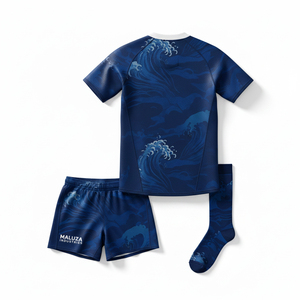 Wholesale Rugby Uniform Custom Team Wear High Performance Durable Sublimation Rugby Jersey Matching Shorts Set Factory Price - Product Image 4