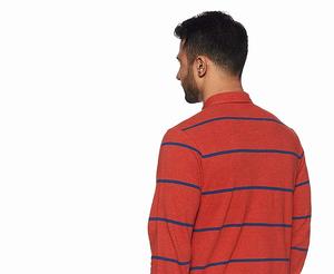 Nueva ropa deportiva informal de alta calidad, polos de manga larga con cremallera completa para hombre, diseño y logotipo personalizados - Product Image 5