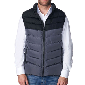 Chaleco de Plumón sin Mangas para Hombre con Logotipo Personalizado, Chaleco Abrigado, Chaleco de Plumón Transpirable para Invierno, Chaleco Acolchado para Hombre, OEM - Product Image 1