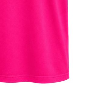 เสื้อยืดสีชมพูสด ผ้าฝ้าย คอกลม แขนสั้น สไตล์ลำลอง แฟชั่นสำหรับทุกเพศ สวมใส่สบายในชีวิตประจำวัน สไตล์คลาสสิก เนื้อผ้านุ่ม - Product Image 4