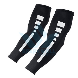 Manchons de compression SPARKWELL INDUSTRIES grande taille avec impression réfléchissante, protection anti-UV, en Spandex/Polyester pour le cyclisme et la course à pied - Product Image 3