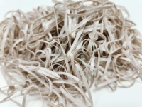 Élastiques à cheveux en vrac, taille M, 40x2mm, haute élasticité, non toxiques, emballage en sachet OPP, usage quotidien décontracté