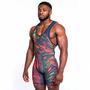 Weightlifting Sublimation Wrestling <b>Men</b> Custom Latest <b>Singlet</b> Tops Body Wear <b>Men's</b> Wrestling <b>Singlet</b> <b>Mens</b> - Product Image 1