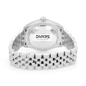 Reloj de Pulsera de Cuarzo Visionario para Ejecutivos, Aleación Premium, Resistente al Agua, Cristal de Zafiro, D Color VVS1, Diamante Moissanita, Corporativo - Product Image 2