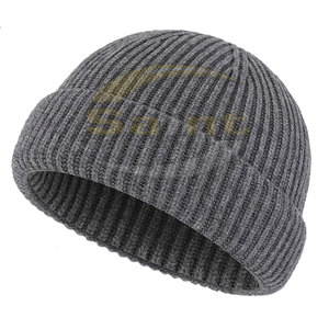 <b>Beanie</b> <b>Hat</b> Soft Knit Winter Warm Stretch Comfortable Casual Unisex Adjustable Everyday Outdoor Travel Cotton/<b>Wool</b> High Quality - Product Image 2