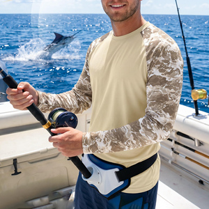 Camisa de Pesca Personalizada de Secado Rápido, Impermeable y Transpirable, de Manga Larga, Unisex, con Logotipo Personalizado, Ropa Deportiva para Pesca al Aire Libre - Product Image 4