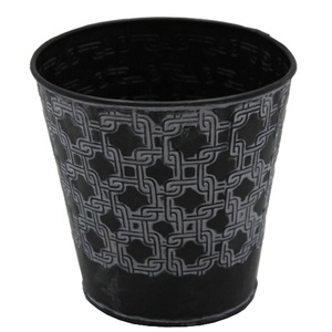 Home Decoration Iron Decorative Luxury Designer <b>Lantern</b> <b>Black</b> With Grey Antique Plating Finished <b>Candle</b> Stand - Product Image 1