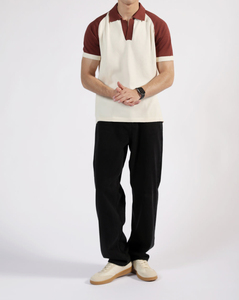 Polo homme 100% polyester, manches courtes, col rabattable, sublimation intégrale, sur mesure, prix de gros - Product Image 4