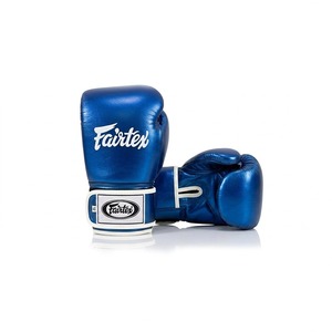 Guantes de Boxeo Fairtex Elite Athlete Metálicos al por Mayor, Guantes de Sparring de Cuero Genuino para Adultos, Logotipo Personalizado, Cuero Premium para MMA - Product Image 5