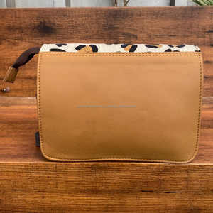 2024 Factory New Women's Animal Print Recycled Suede Leather Tassel Crossbody Bag <b>Large</b> Capacity Colorful Leather Shoulder Bags - Product Image 5