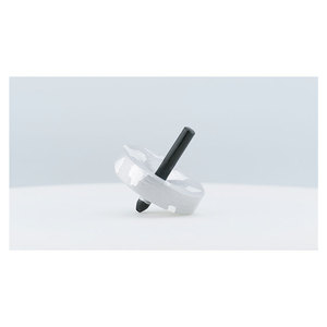 Trompo de Madera Jakkyu de Excelente Calidad y Precio, Mini Kyo-Koma con Hoja Plateada, Juguetes Japoneses para Niños, para Jugar al Aire Libre - Product Image 2