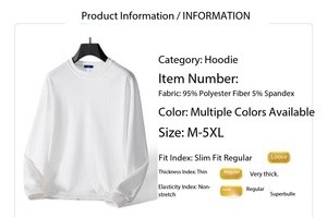OEM Mens Casual Sportswear Set Crew Neck Sweatshirt <b>Pants</b> Two Piece Loose Fit Running Tracksuit Spring Autumn Outfit Mens Set - Product Image 2