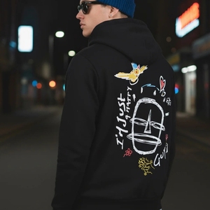 Sudadera de Alta Calidad con Logotipo Personalizado Impreso en Espuma, Sudadera con Capucha para Mujer, de Algodón Grueso, con Estampado 3D en Relieve - Product Image 3