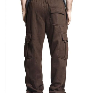 Pantalones Cargo Personalizados de Alta Calidad para Hombre 2026, Colores Sólidos, Tejidos, Estilo Urbano Holgado, Casual, para Uso en Exteriores - Product Image 2