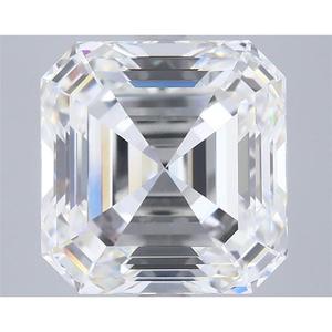 Diamante Suelto Certificado por IGI 5.09 ASSCHER VVS1 Diamante Cultivado Nuevo - Product Image 1