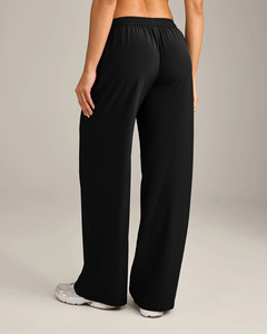 Top Selling Custom Logo Black <b>Women</b> <b>Jacket</b> & Pant Four-Way Stretch <b>Women</b> Tracksuits <b>Lightweight</b> Sweat-Wicking <b>Womens</b> Jogging Set - Product Image 5