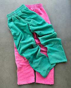 กางเกงวอร์มลำลองติดกระดุมข้างวินเทจสำหรับผู้ชายกางเกงแทร็กกางเกงด้านข้างแบบสั่งทำมีกระดุม - Product Image 3