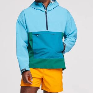 Chaqueta cortavientos unisex de color personalizado repelente al agua y resistente al viento con cierre de cremallera de talla grande para el invierno - Product Image 1