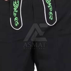 <b>Mens</b> Party Lederhosen Traditional <b>Leather</b> <b>Shorts</b> With Bavarian Style Embroidery Knee Length <b>Leather</b> <b>Shorts</b> - Product Image 4