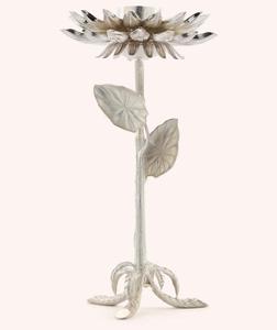 Portavelas de metal con forma de girasol, forma redonda, resistente al calor, decoración del hogar - Product Image 2