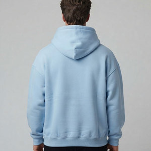 Trendy Men Heavyweight Hoodies High Quality <b>Thick</b> <b>Fleece</b> Pullover Hoodie Casual Daily Wear Warm Comfortable Clothing - Product Image 2