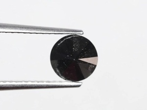 เพชรทรงกลมสีดำ 0.93 กะรัต รับรองโดย GIA: สีที่ปรับปรุงแล้ว - Product Image 5