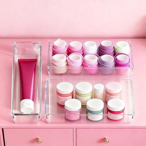 Set di 26 Contenitori Organizzatori in Plastica Trasparente di 5 Misure, per Utensili da Cucina e Bagno, Organizzatori Premium per Cassetti - Product Image 4