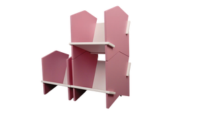 Vietnam American Pine Plywood Kids Bookshelf Bedroom Living Room Furniture Durable Safe Material Smooth Edge Casual Design - Product Image 2