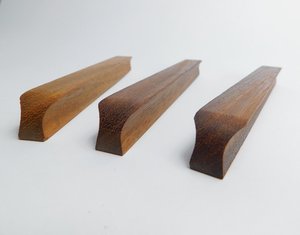 Wooden Cabinet Bar Handles Natural Finish Traditional Furniture Hardware Durable <b>Pulls</b> for Cabinet Doors and <b>Drawers</b> Handles - Product Image 4