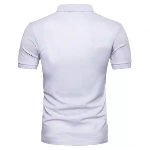 Camisetas Polo de Golf de Manga Corta con Rayas y Logotipo Personalizado OEM para Hombre, de Secado Rápido, en Oferta, con Alta Calidad OEM - Product Image 3
