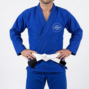 ชุดยูโดสำหรับการแข่งขันระดับมืออาชีพ ชุดกิโมโนบราซิลเลียนยิวยิตสูคุณภาพสูง สีขาว พร้อมเข็มขัดสีขาว - Product Image 1